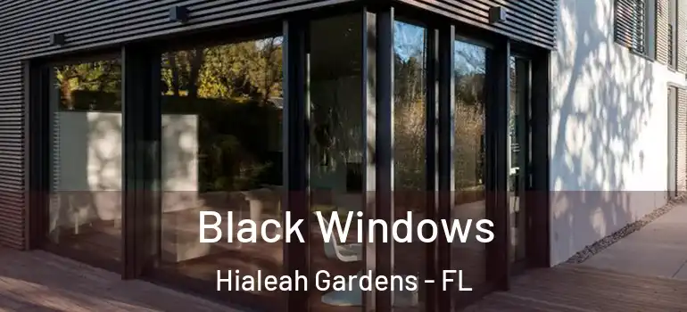  Black Windows Hialeah Gardens - FL