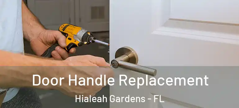  Door Handle Replacement Hialeah Gardens - FL