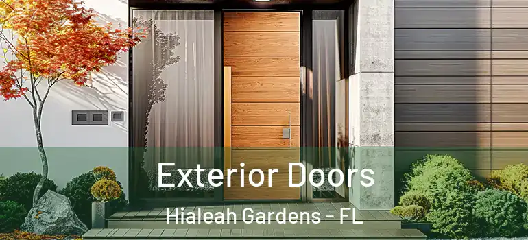  Exterior Doors Hialeah Gardens - FL