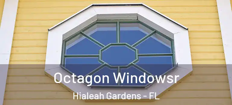  Octagon Windowsr Hialeah Gardens - FL