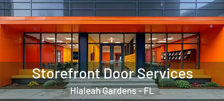  Storefront Door Services Hialeah Gardens - FL