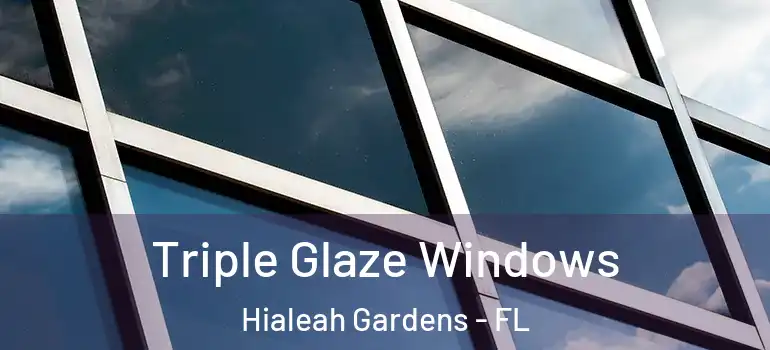  Triple Glaze Windows Hialeah Gardens - FL