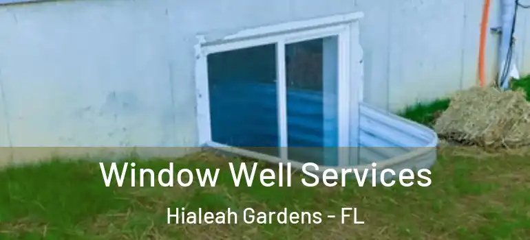  Window Well Services Hialeah Gardens - FL